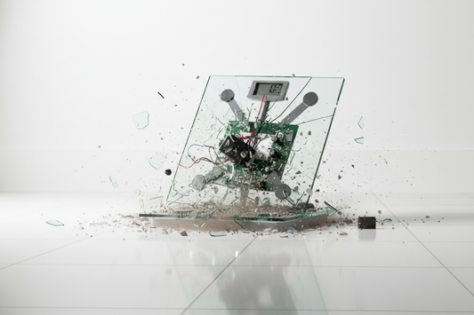 Person misst mit einem Maßband den Taillenumfang vor einem Spiegel als Symbol für die Beurteilung von Übergewicht und Gesundheitsrisiko.